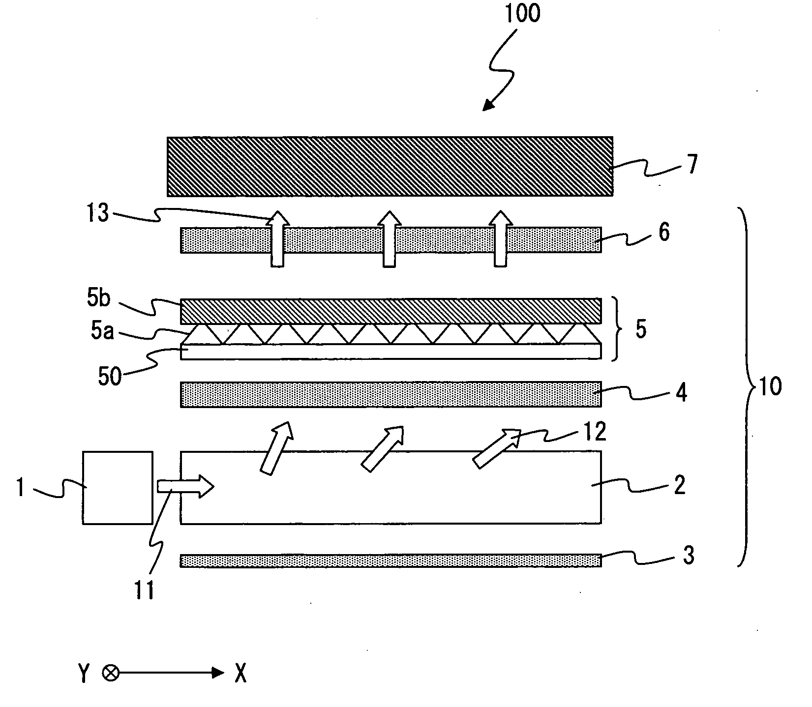 Multilens member, illumination apparatus, and liquid crystal display apparatus