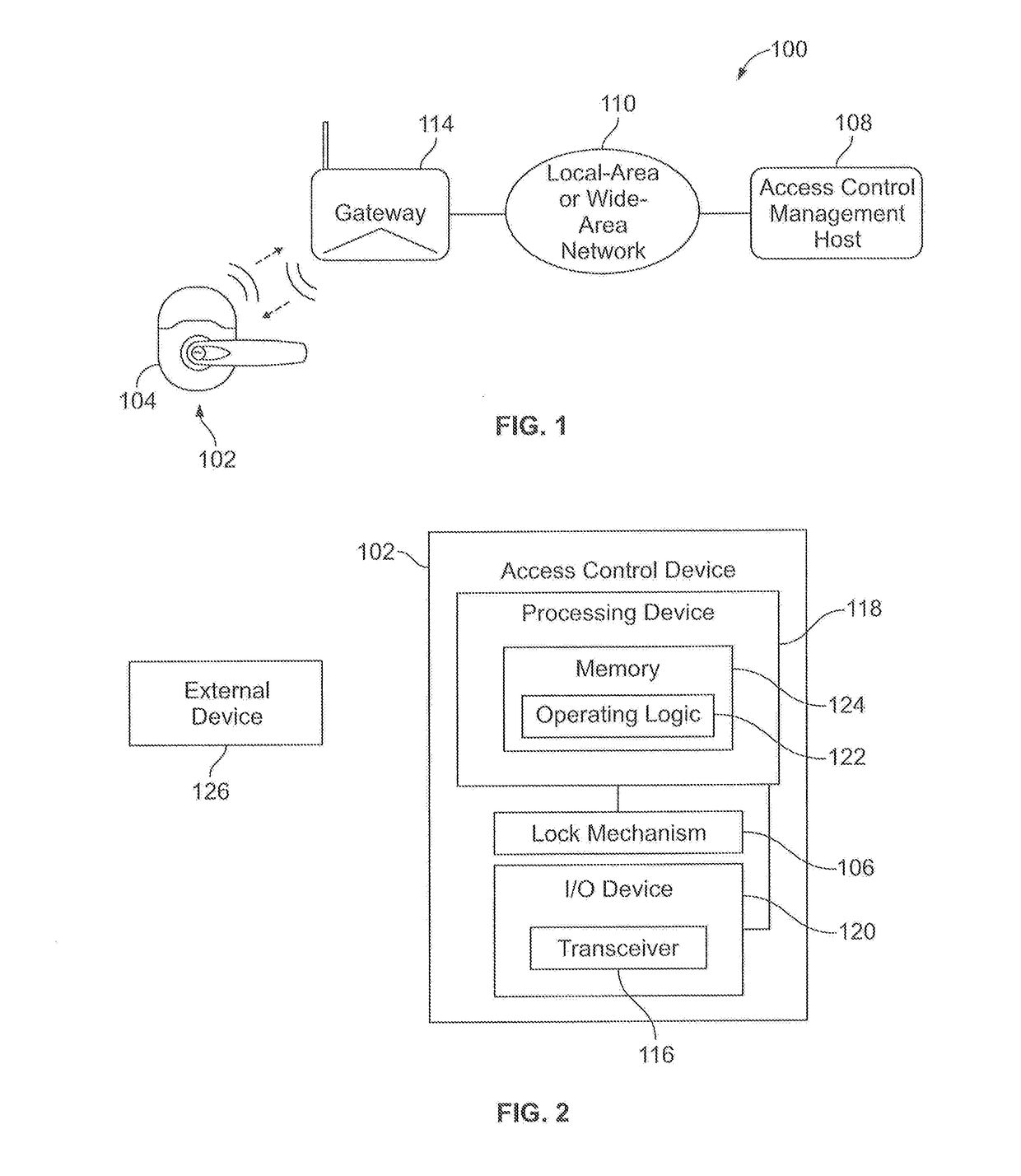 Bi-directional access control system