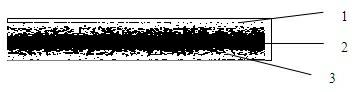 Tea stem particle board and production process thereof