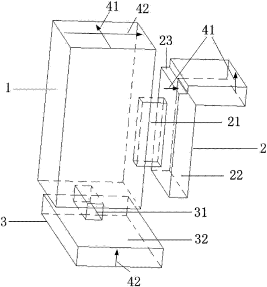 Coupling seam orthogonal mode coupler