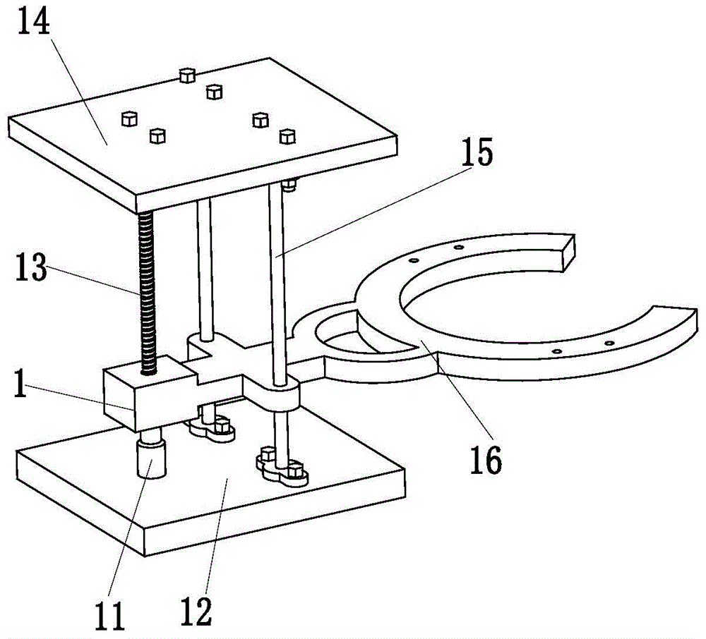 Binding system of spraying and binding machine