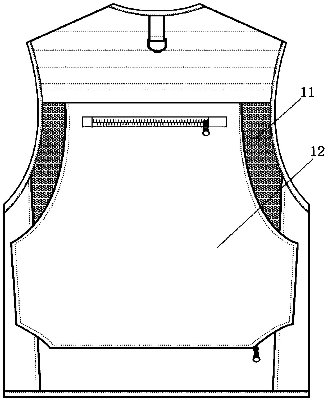 Multifunctional auxiliary medical detection mobile signing intelligent vest and intelligent system thereof