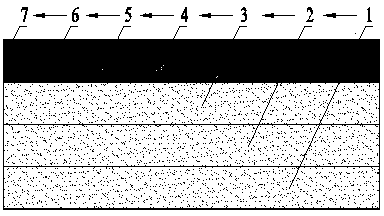 Asphalt pavement paving method achieving quick construction and forming