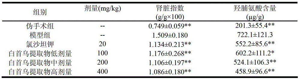 Bunge auriculate root extractive for preventing renal fibrosis