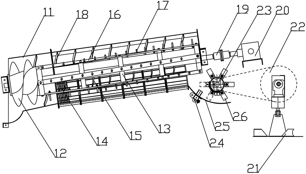 Combined type sealing cover and open-type axial flow threshing system using same