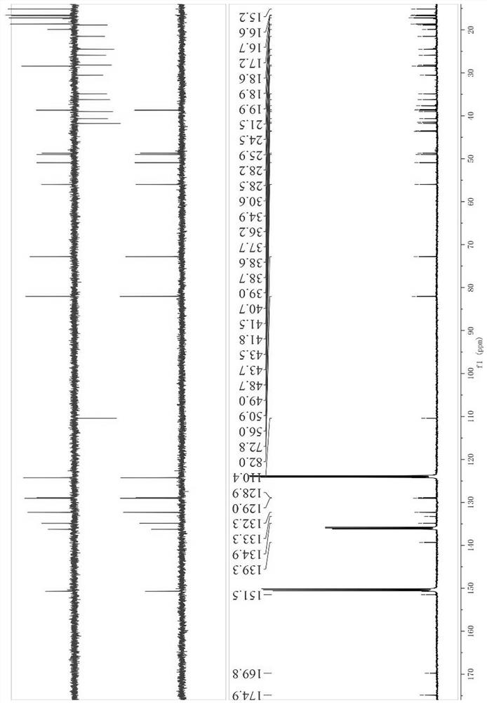 Compounds with antidiabetic activity in frangipani and preparation method thereof