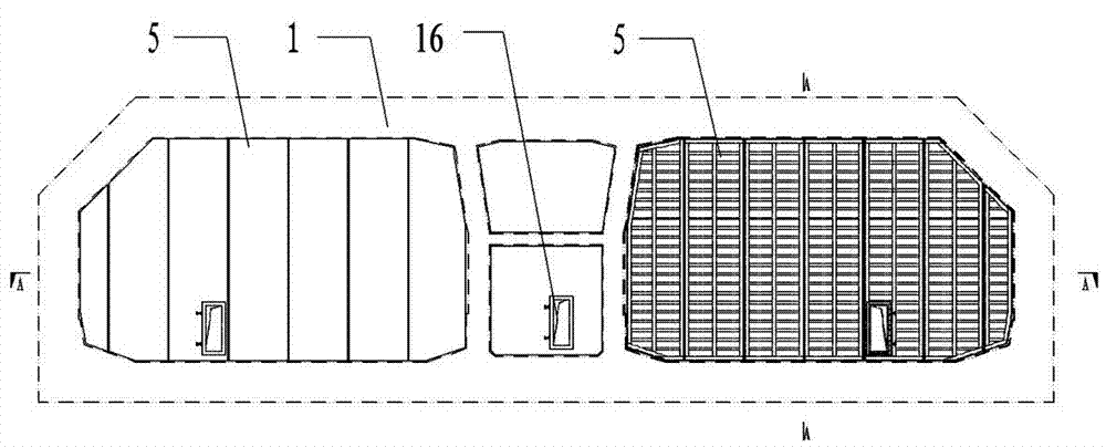 Reusable fabricated end seal structure for immersed tube tunnel