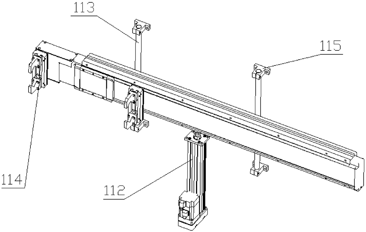 Intelligent and automatic temperature-measurement, sampling and storage device used on continuous casting table