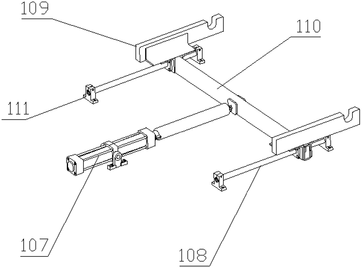 Intelligent and automatic temperature-measurement, sampling and storage device used on continuous casting table