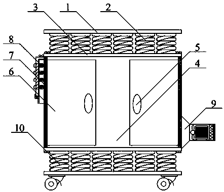 Low-voltage metal clad switch safety cabinet