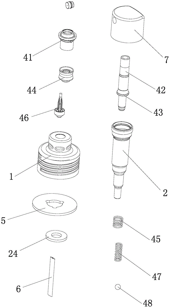 A cup sealing spray equipment