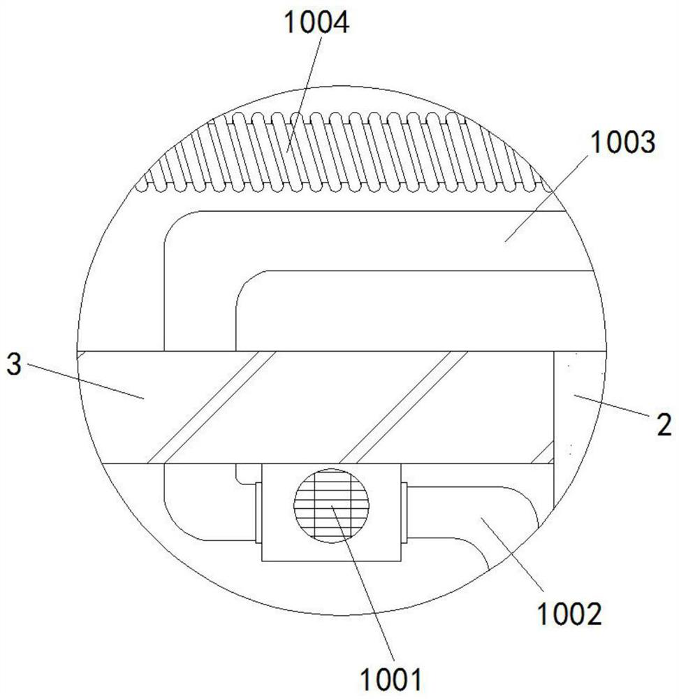 Energy-saving and efficient coating drying device capable of achieving uniform drying