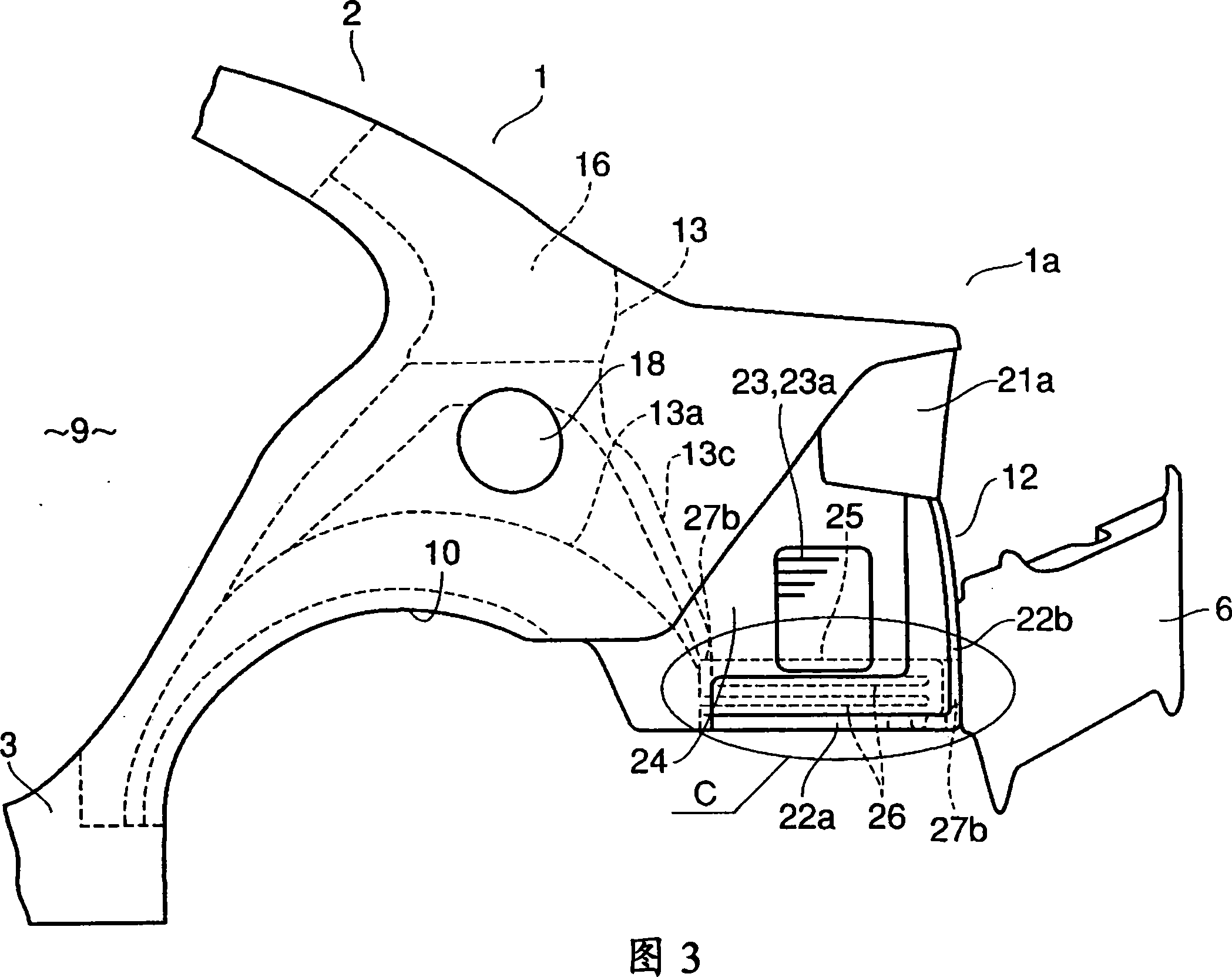 Vehicle main body structure