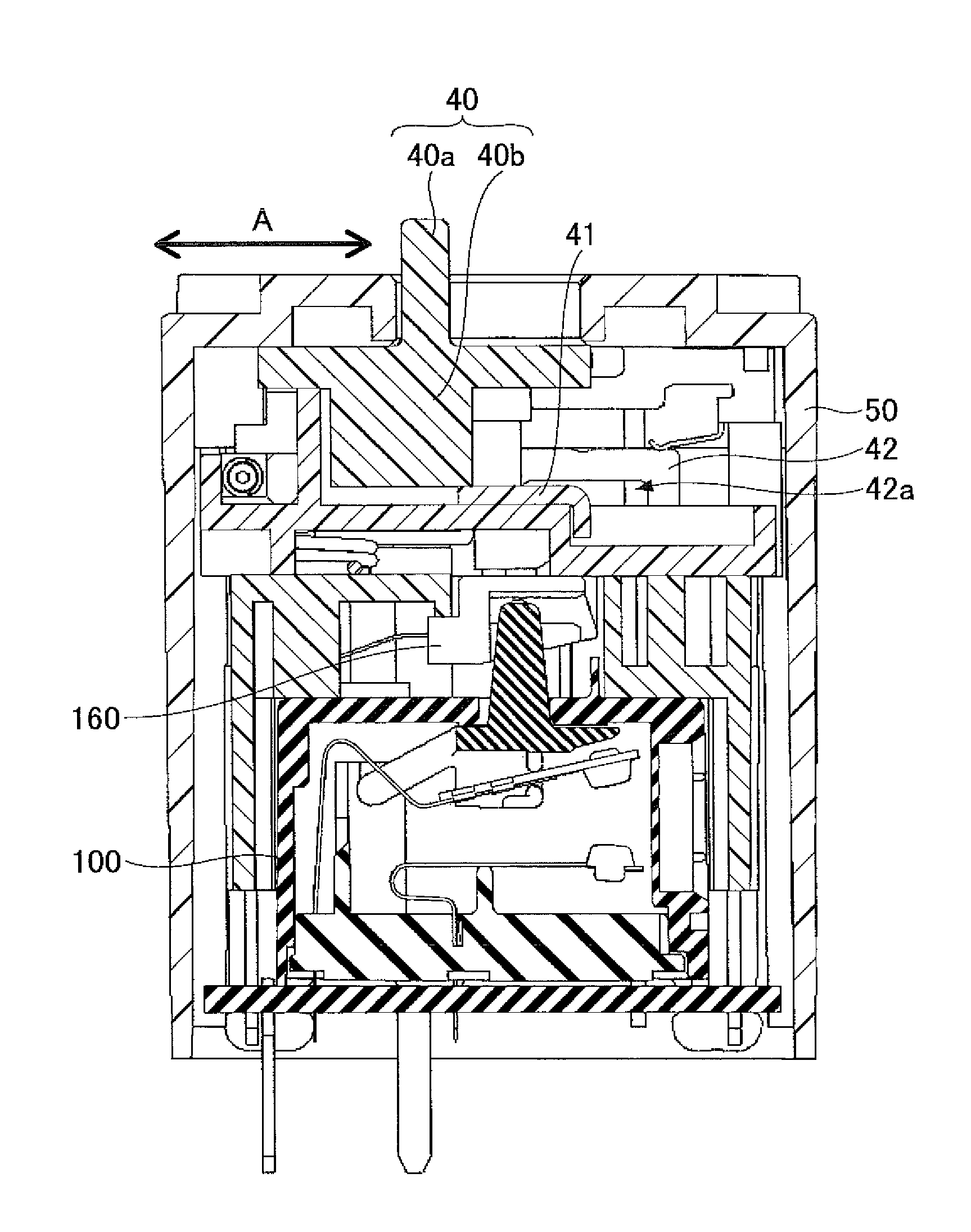 Connector and switch