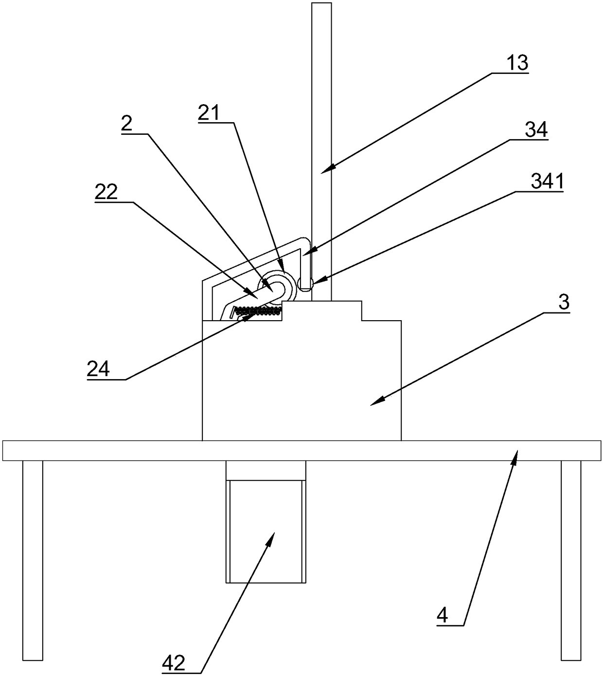 Chinese chestnut cutting device