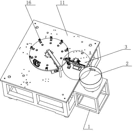 Lock cylinder automatic machining device