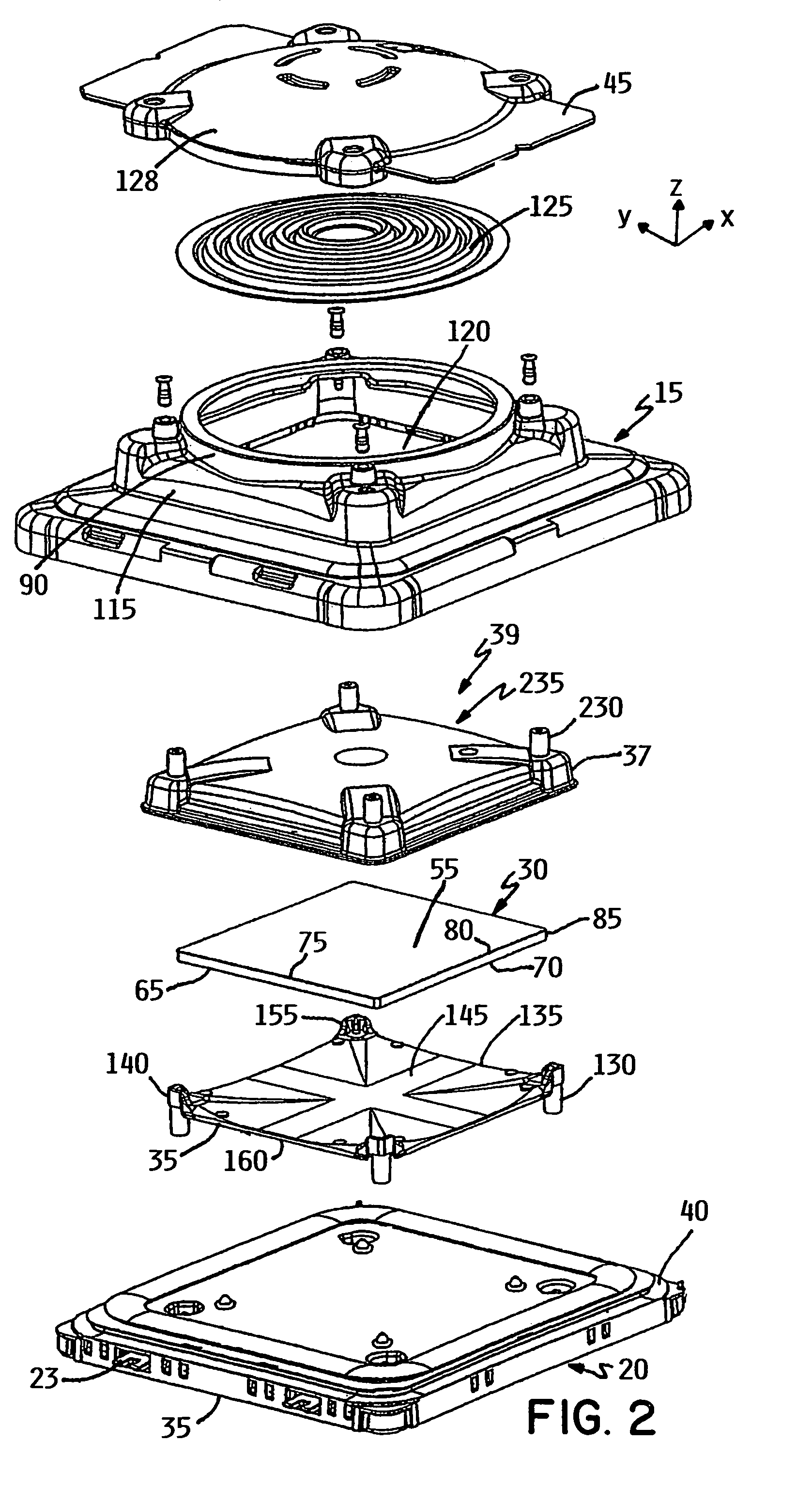 Reticle pod with isolation system