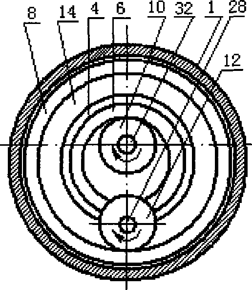 Constant volume type piston rotor engine