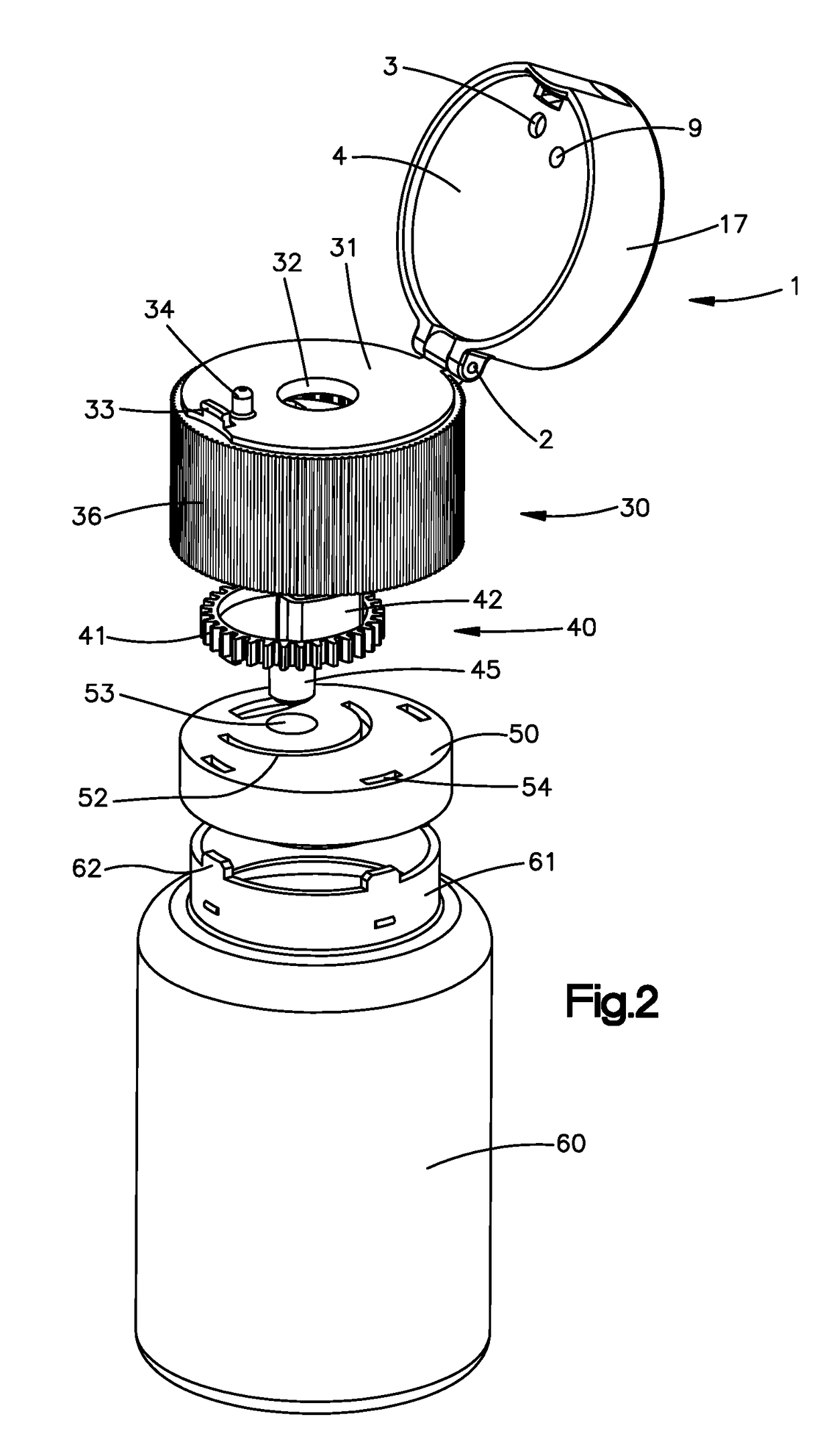 Medicine bottle cap