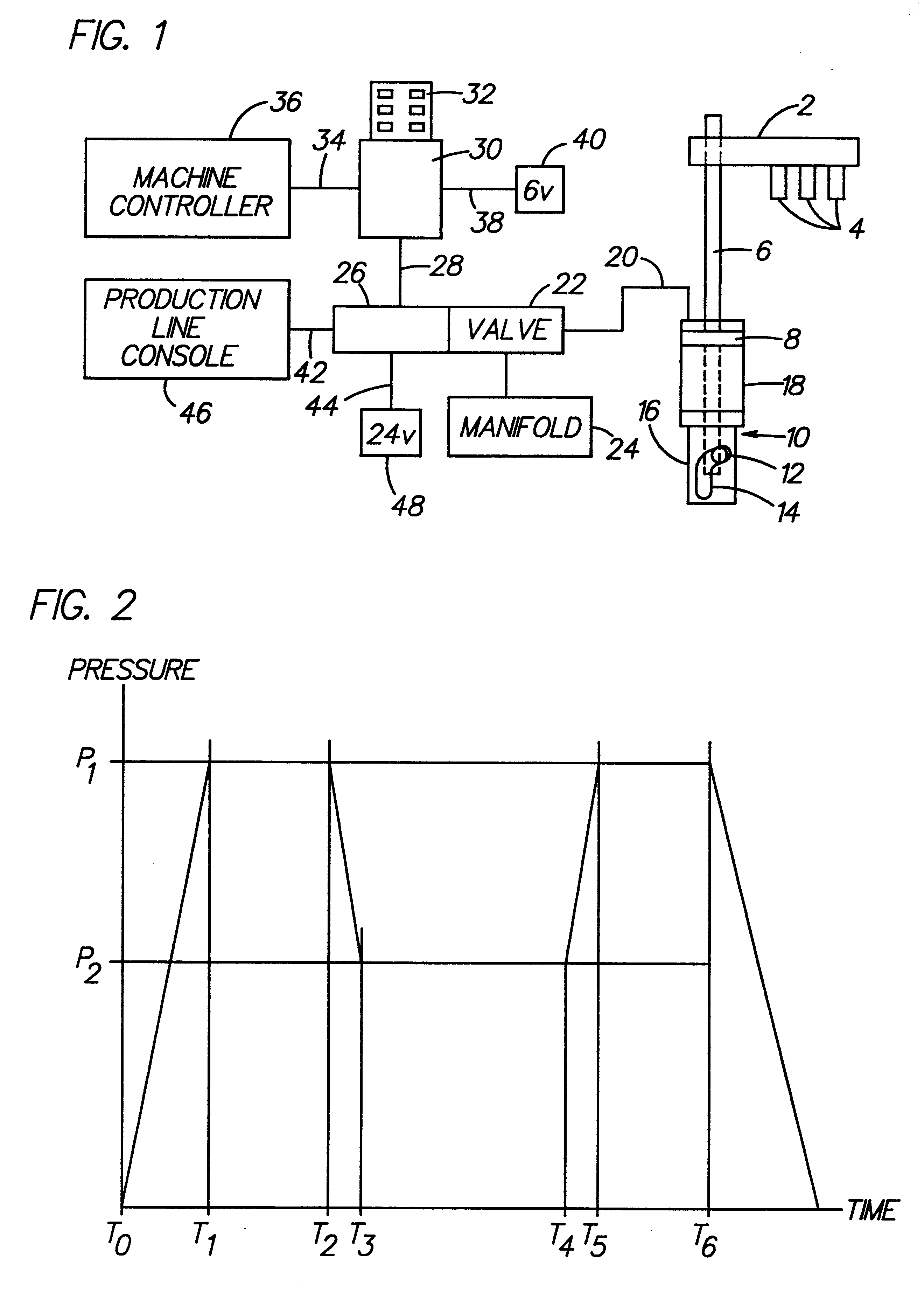 Baffle mechanism for I.S. machine