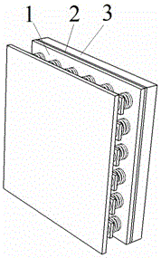 Explosion-proof composite armor structure with elastic plate