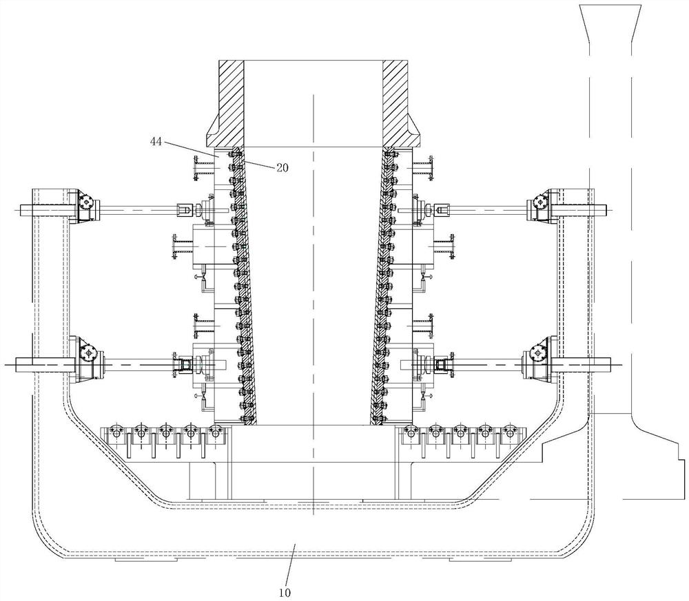 A kind of cooling mould and method of cooling steel ingot