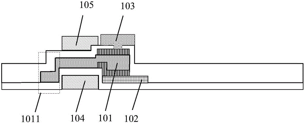 Thin film transistor, manufacturing method thereof and corresponding device