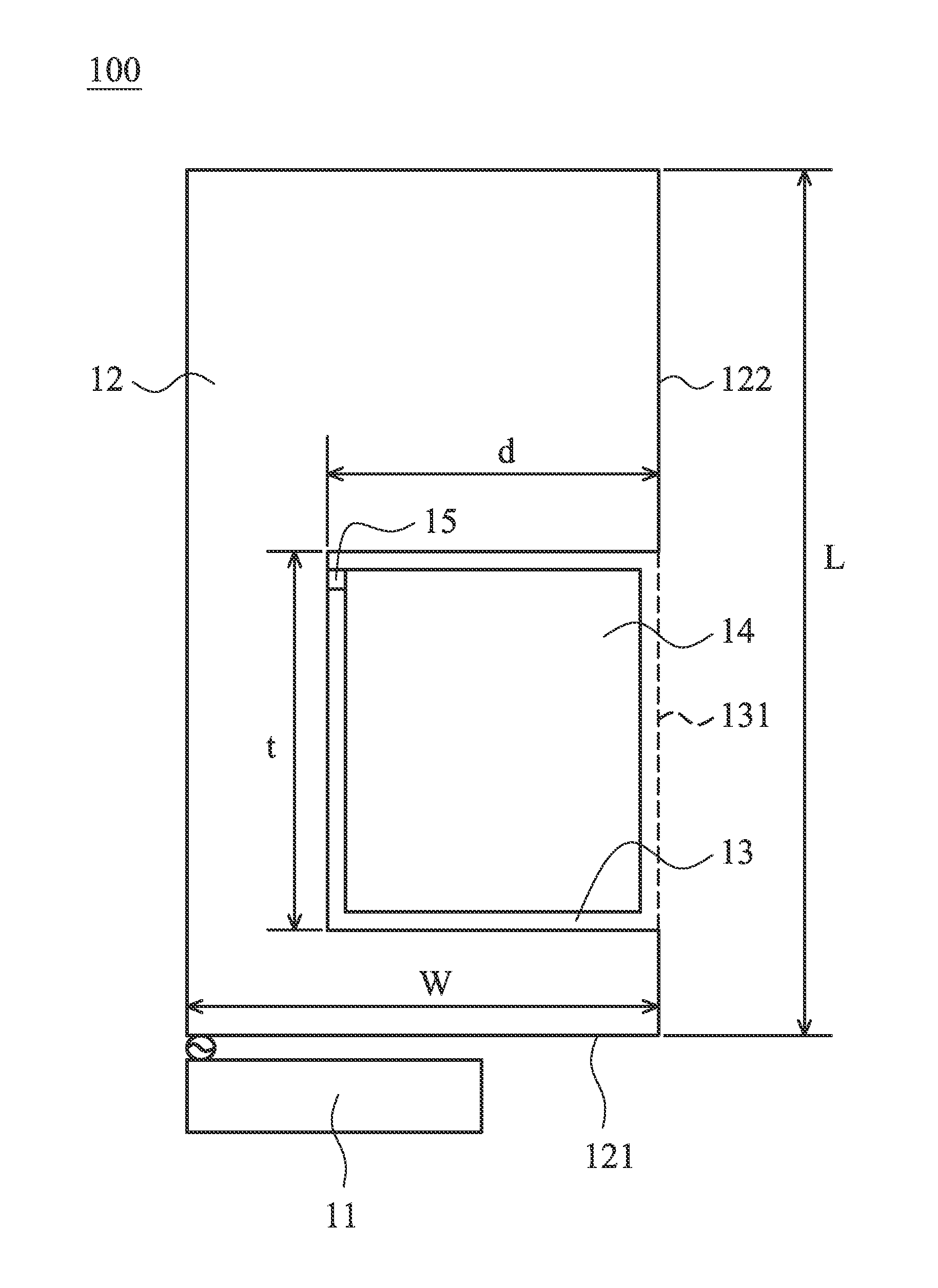 Communication device and antenna element therein