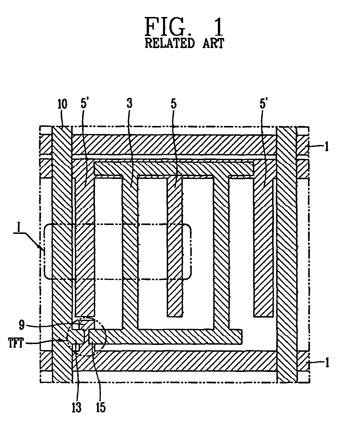 In-plane switching mode liquid crystal display device