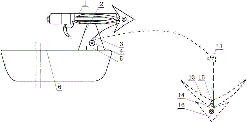 Emission type traction construction platform