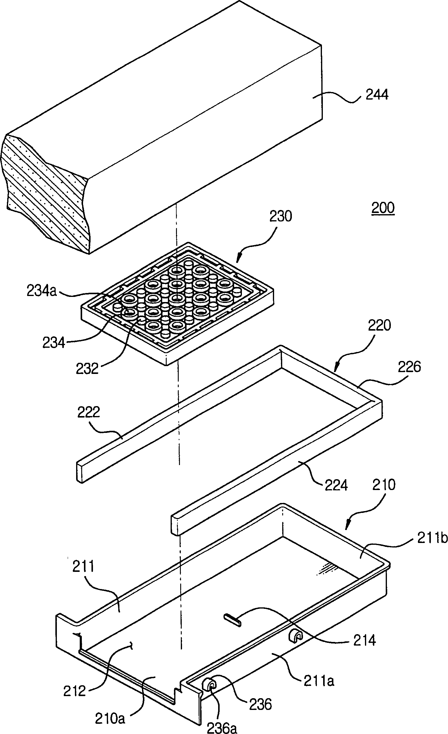 Vibration eliminating structure for concrete sleeper