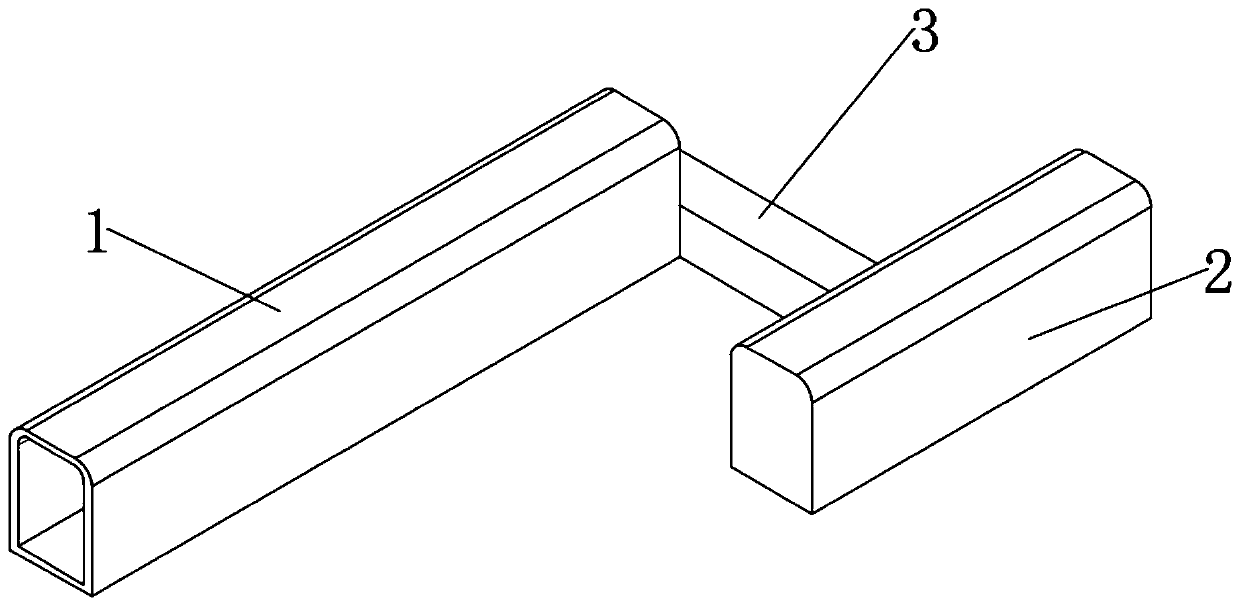 Preheating system of magnetic material sintering furnace