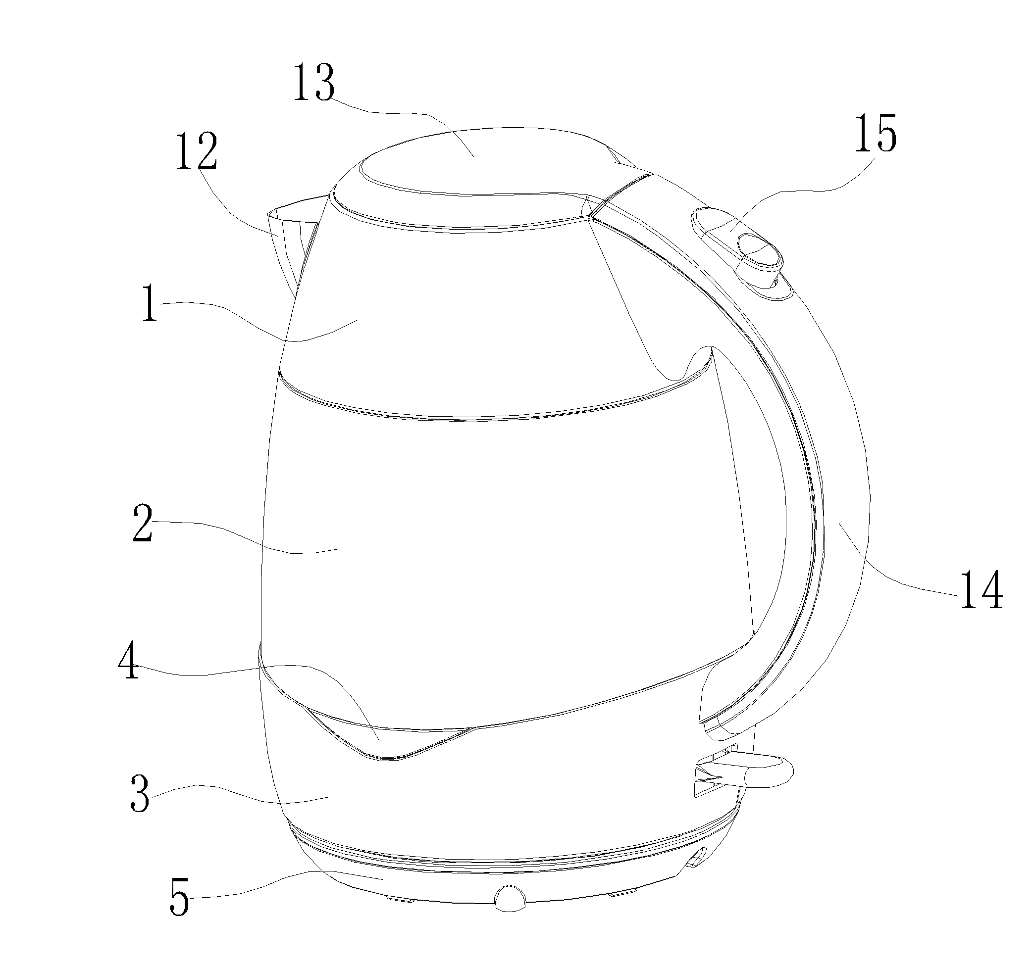 A double-layer electric heating container