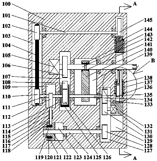 Stalling equipment of transmission shaft