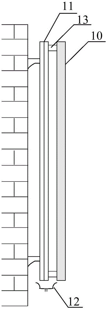 Double-purpose radiating fin system for refrigeration and heating