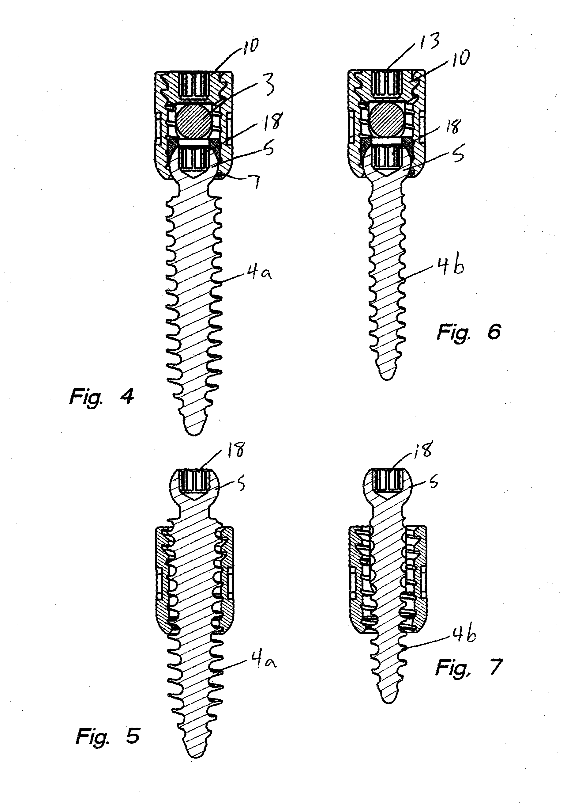 Polyaxial bone screw