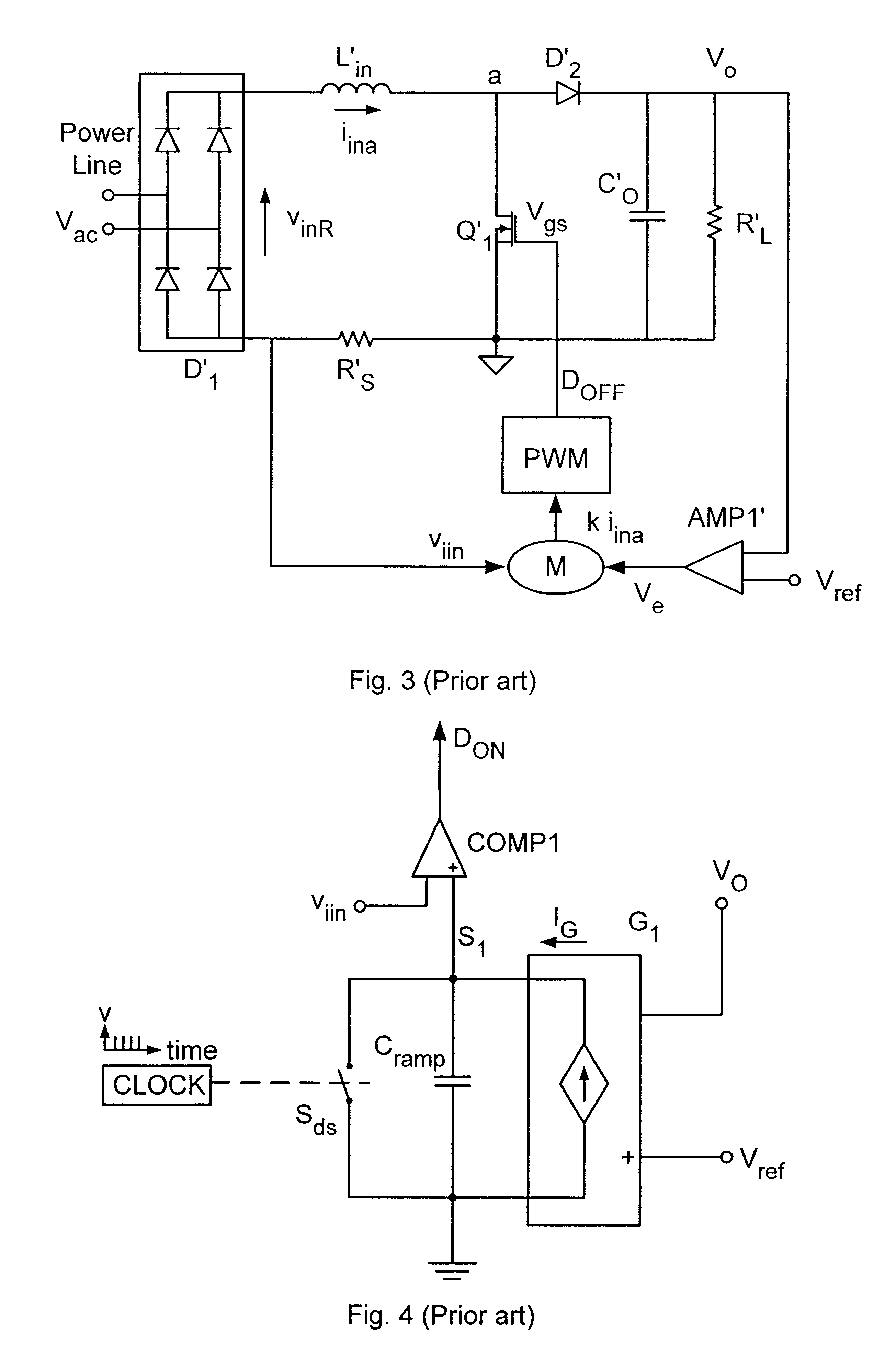 Method and apparatus for active power factor correction with minimum input current distortion