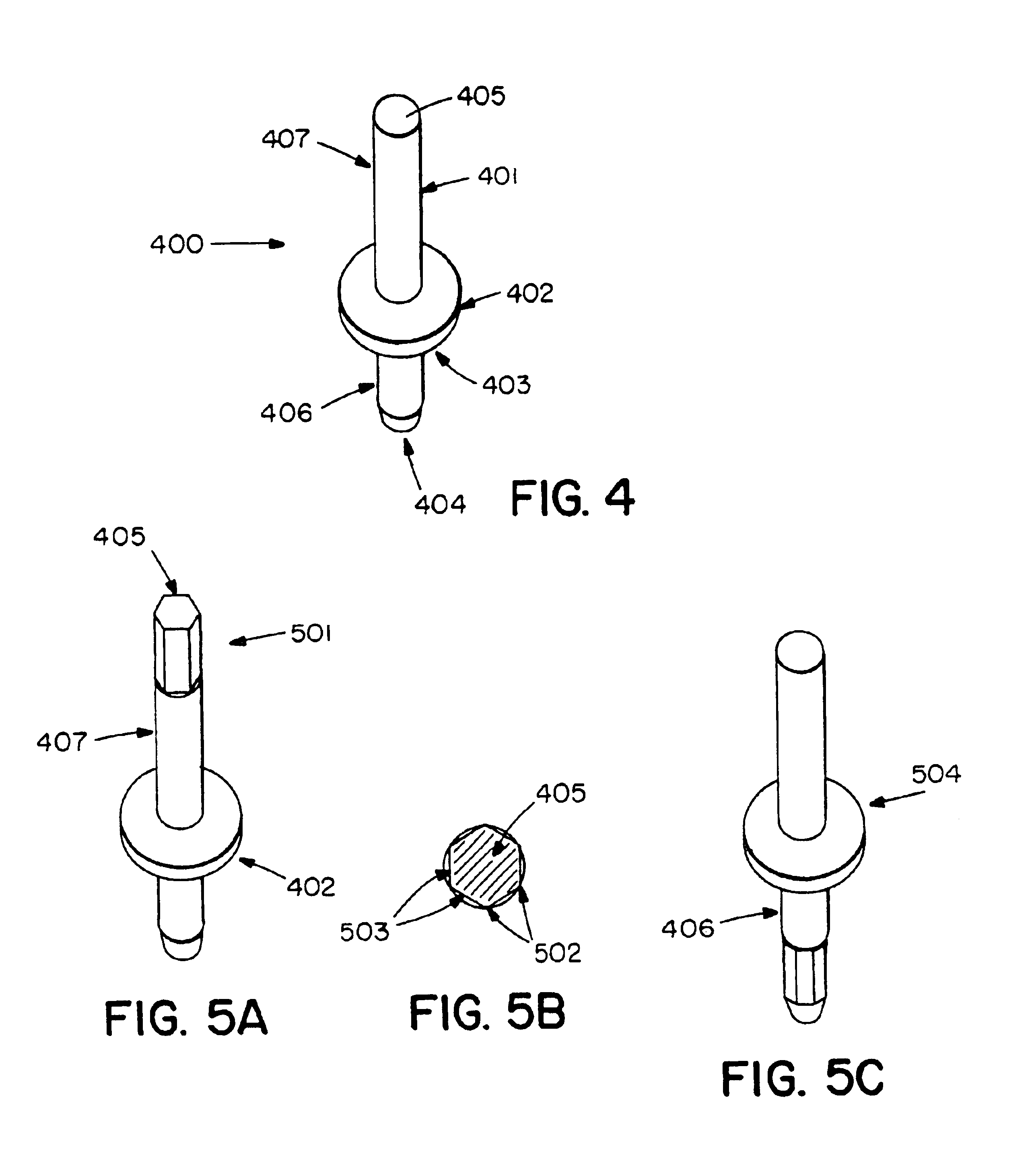 Flanged terminal pins for DC/DC converters