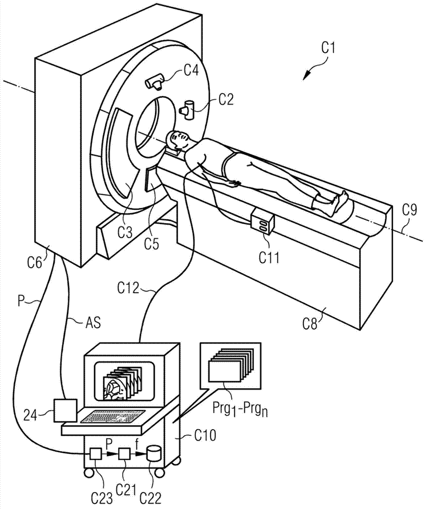 Method for iterative image reconstruction for bi-modal CT data