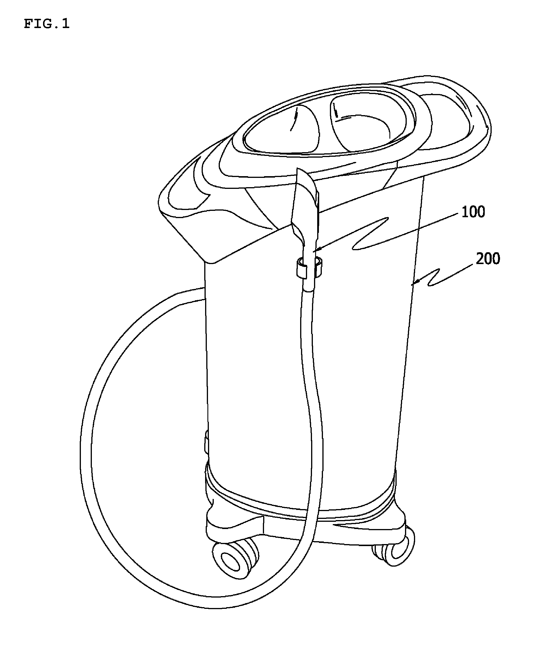 Probe for local anaesthetic system