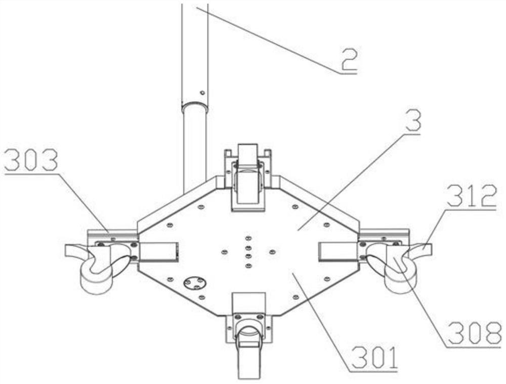 A mobile intelligent telescopic speaker