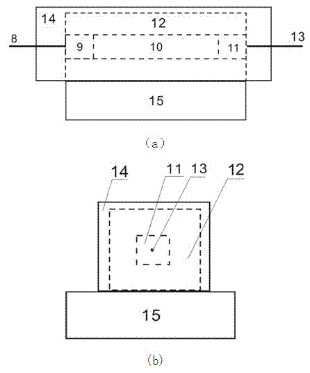 Intra-cavity frequency doubling green-ray fiber laser with full optical fiber structure