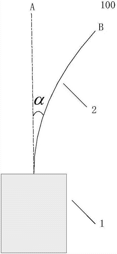 Interventional therapy needle positioning method and interventional therapy needle