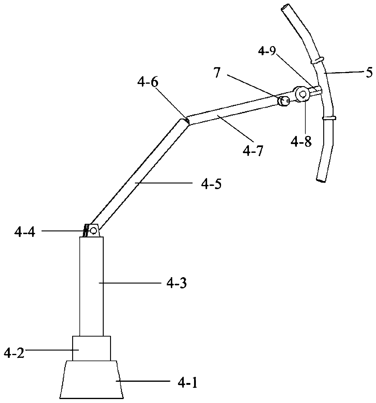 Rail transit tunnel geological radar mobile intelligent detection equipment and operation method