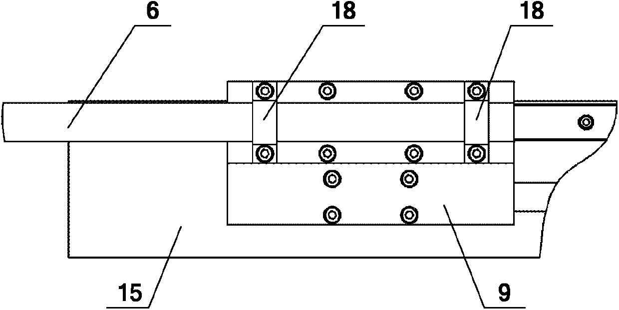 Three-dimensional movement test device for wind tunnel