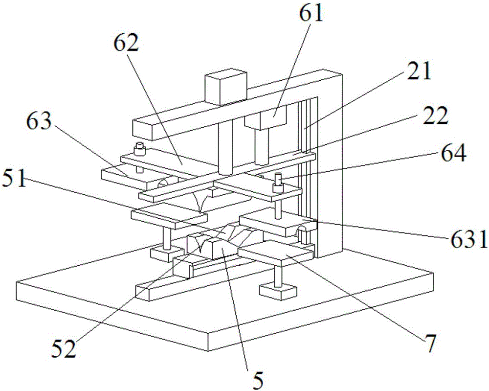 Steel pipe cutting device