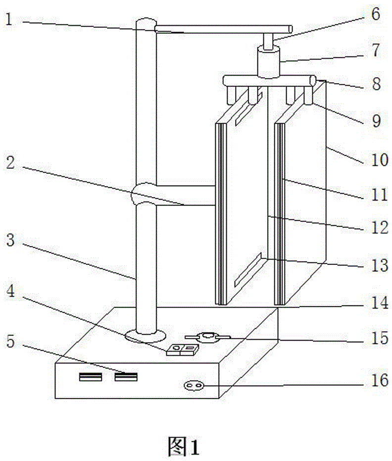 Agricultural technique popularization data storing and displaying device