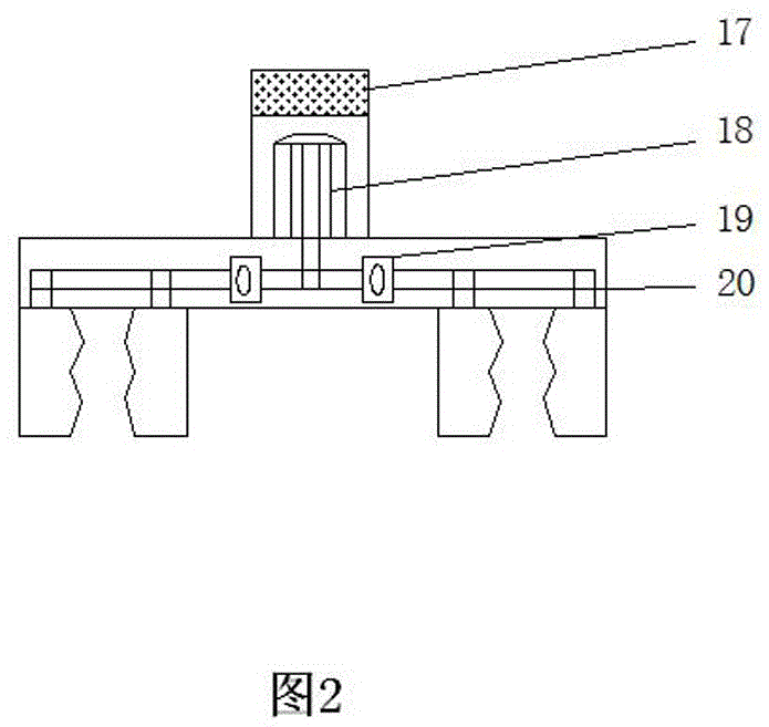 Agricultural technique popularization data storing and displaying device