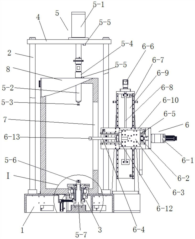 Walk-in temperature environmental test device for performance testing of insulators