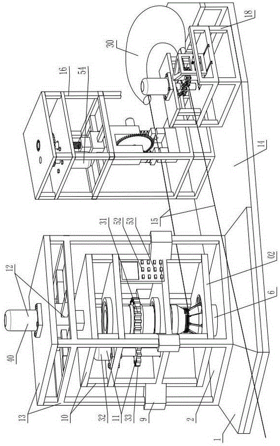 Power distribution cable winding equipment